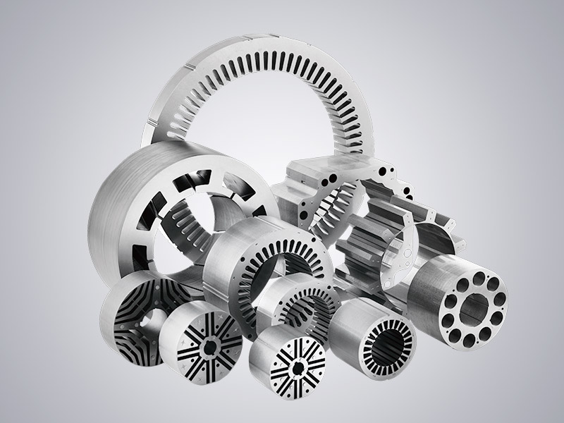 Motorstator- och rotorkärnor för icke-bilar