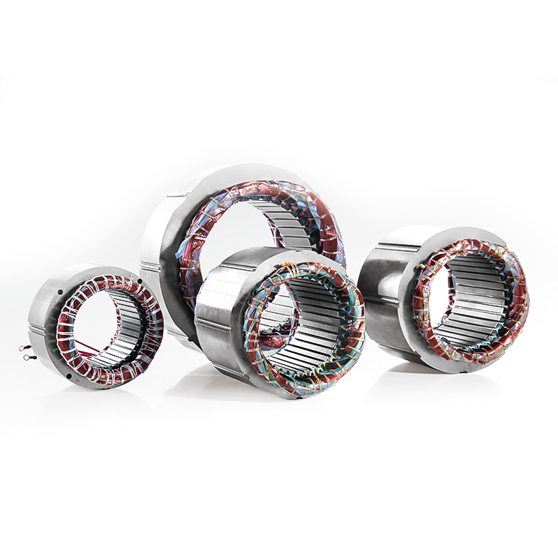 Hushållsapparater motorstator och rotorkärna