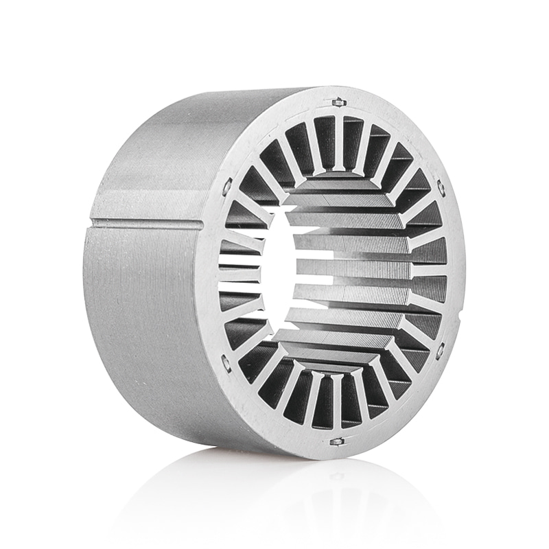 Servomotorstator och rotorkärna