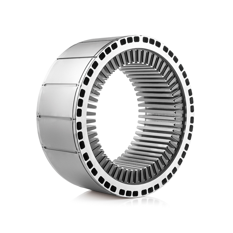 Dragmotorstator och rotorkärna