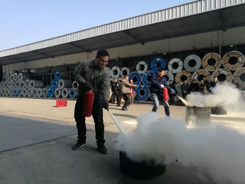 Var på vakt mot att ”brännas” – under brandövningar