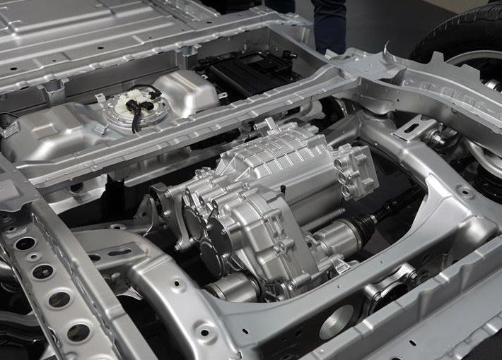 Elfordon Generator Motor Stator Och Rotor Kärna