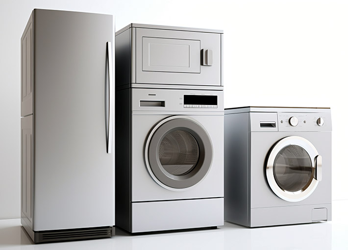 Hushållsapparater motorstator och rotorkärna